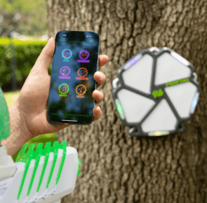 Speel met een Gel Blaster portal target