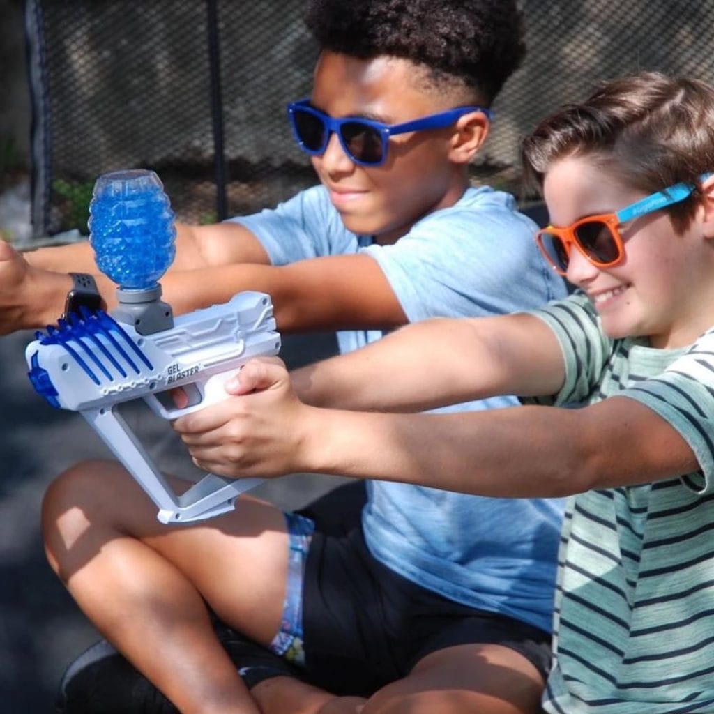 Kinderfeestje gel blasters